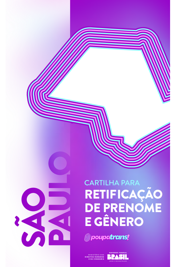 Cartilha para retificação de prenome e gênero